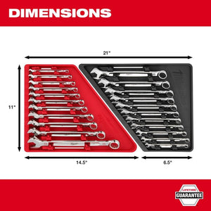 Milwaukee 48-22-9411 11pc SAE Combination Wrench Set