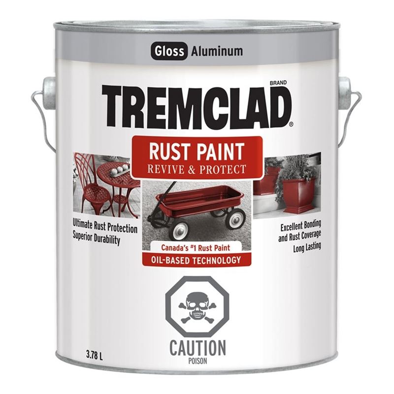 TREMCLAD Rust Paint 3.78L ALUM