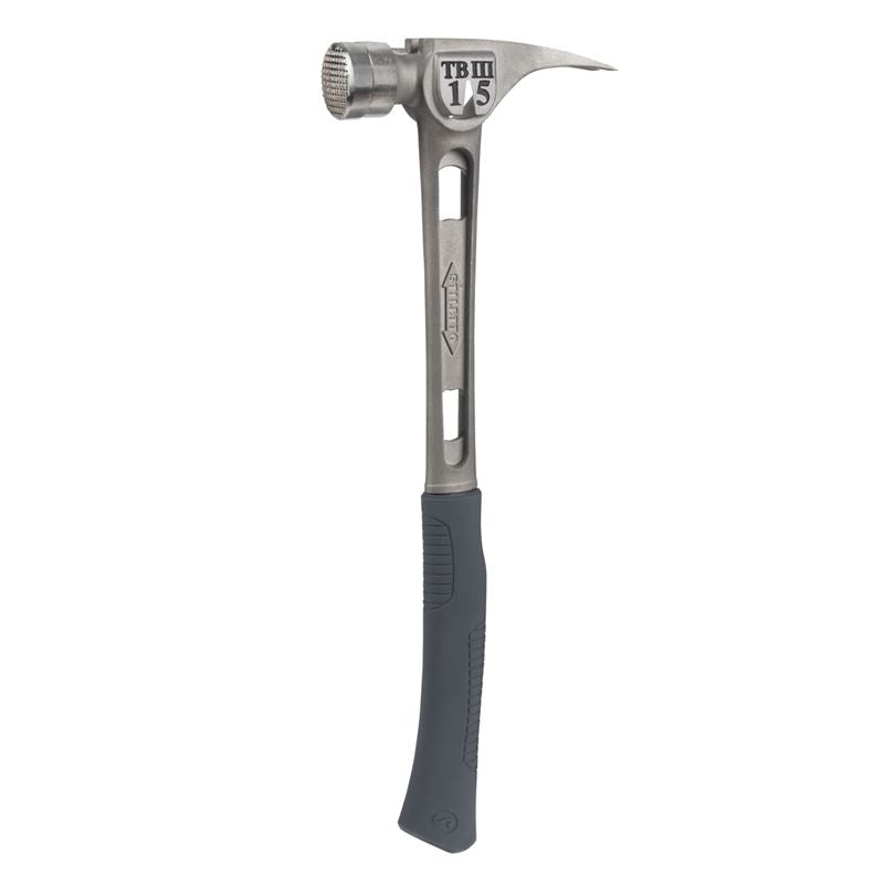 Stiletto TB3MC TI-BONE III Hammer with Milled Face and 18in Curved Handle