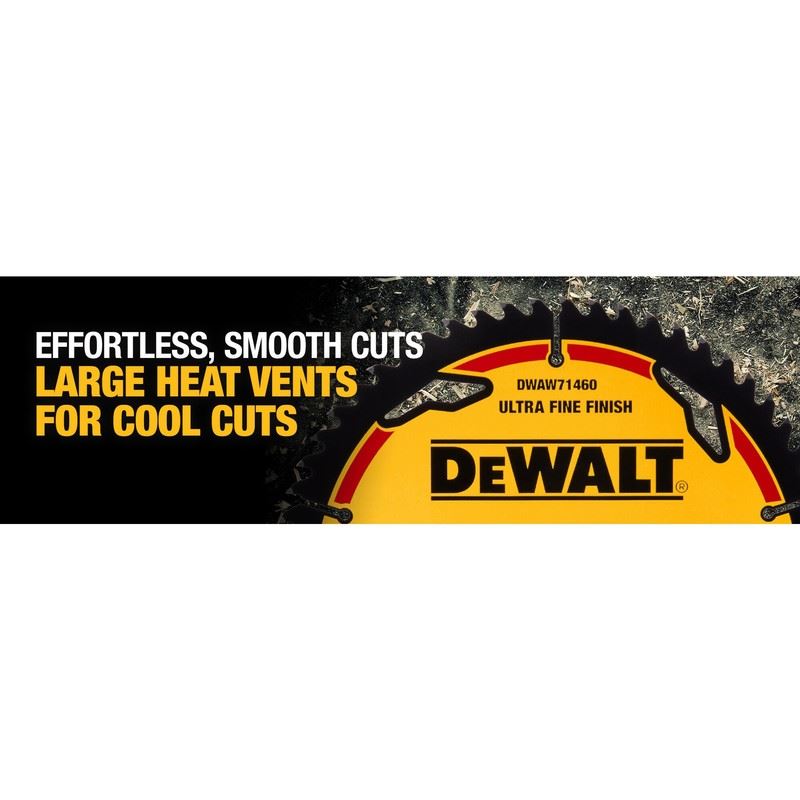 DEWALT DWAW71460 7-1/4in 60T ELITE SERIES Circular Saw Blade