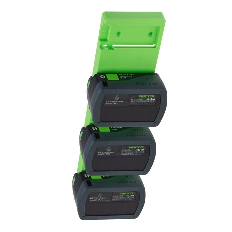 48 Tools BH-FES-GRE-04 Battery Holder for Festool 18V Batteries