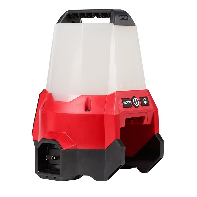 2144-20 M18 18 Volt Lithium-Ion Cordless RADIUS Compact Site Light with Flood Mode  - Tool Only