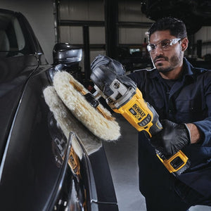 DEWALT DCM849P2 20V MAX* XRÂ® 7 in. (180mm) Cordless Variable Speed Rotary Polisher Kit