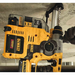 DEWALT DCH273P2DHO 20V MAX* XRÂ® Brushless 1" L-Shape SDS Plus Rotary Hammer Kit with On Board Dust Extractor