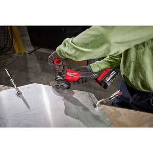 Milwaukee 2889-20 M18 FUEL 4-1/2in / 5in Variable Speed Braking Grinder, Slide Switch Lock-On