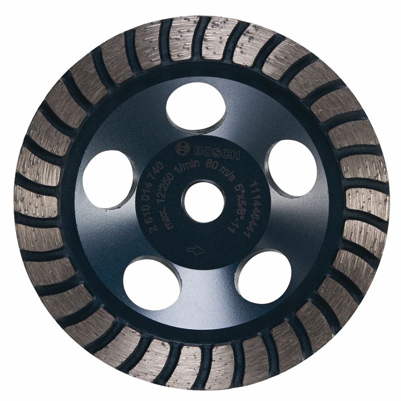 Bosch | DC530H 5 In. Turbo Row Diamond Cup Wheel