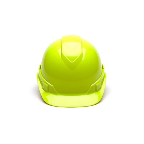 PYRAMEX HP44131C Ridgeline Cap Style Hard Hat - Hi-Viz Lime