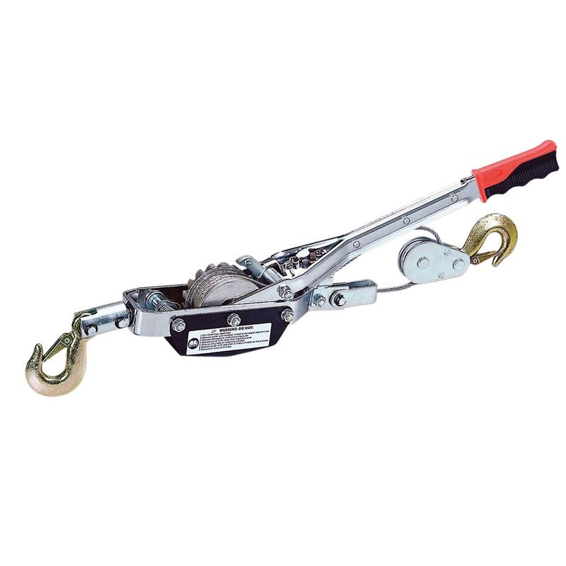 Jet 111225 2 Ton Single Pawl Hand Cable Puller - Heavy Duty