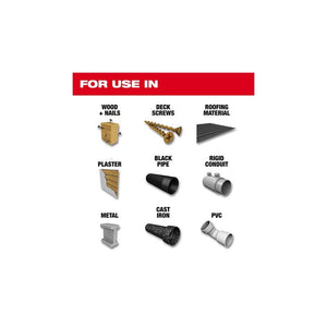 Milwaukee 48-00-5272 The WRECKER with Nitrus Carbide SAWZALL Blade - 9in