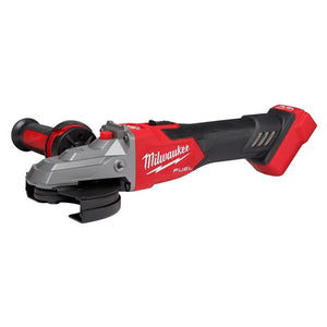 Milwaukee 2887-20 M18 FUEL 5in Flathead Braking Grinder, Slide Switch Lock-On