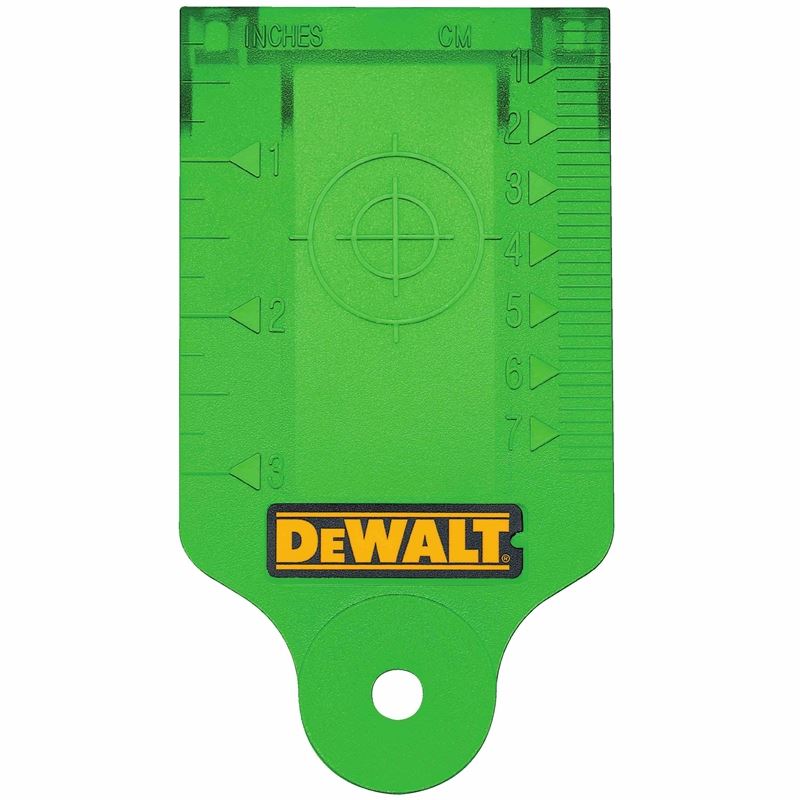 DEWALT DW0730G Green Target Card