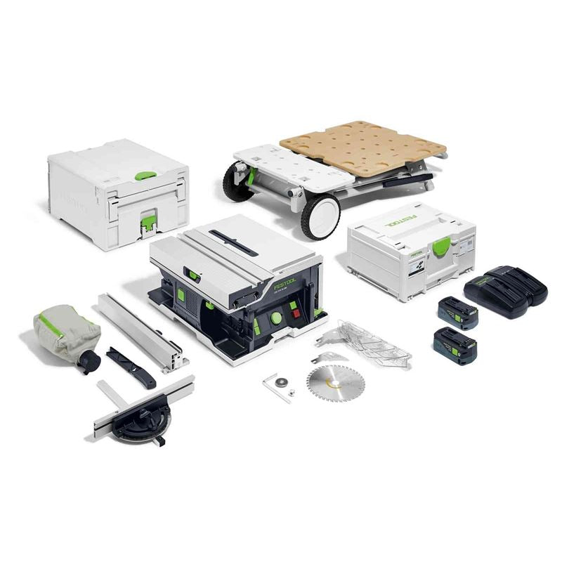 FESTOOL 577383 Cordless Table Saw CSC SYS 50 EBI-Set