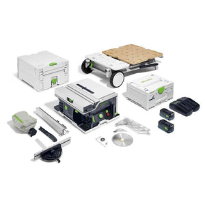 FESTOOL 577383 Cordless Table Saw CSC SYS 50 EBI-Set