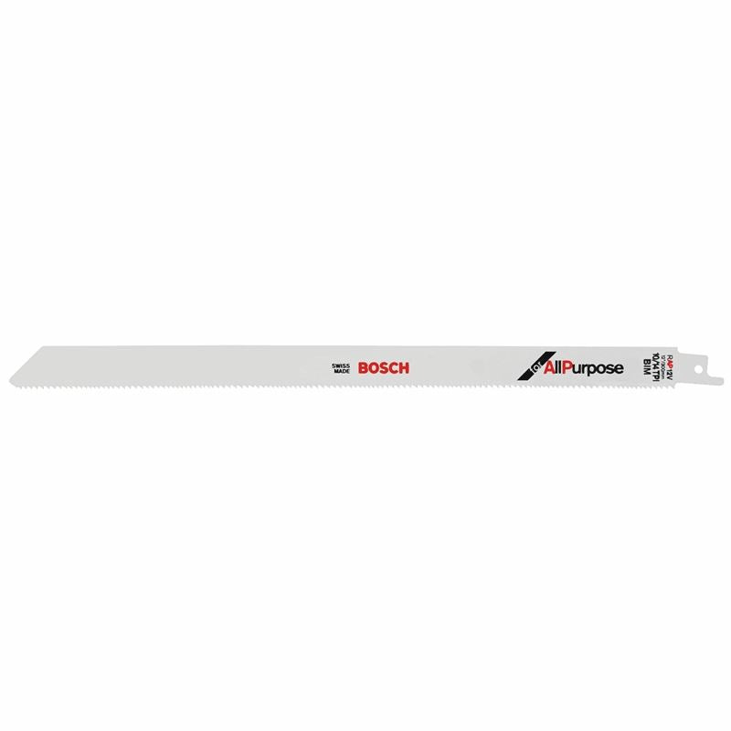 Bosch RAP12V 12 In. 10/14 TPI All-Purpose BiMetal Reciprocating Saw Blade