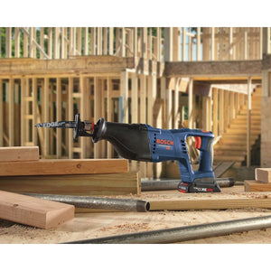 Bosch CRS180-B15 18V 1-1/8 In. D-Handle Reciprocating Saw Kit with (1) CORE18V 4.0 Ah Compact Battery