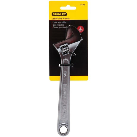 STANLEY 87-369 8 in Adjustable Wrench