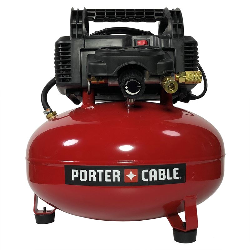 Porter Cable C2002 6-GALLON OIL-FREE PANCAKE COMPRESSOR