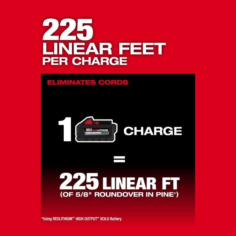 Milwaukee 2838-20 M18 FUEL 18 Volt Lithium-Ion Brushless Cordless 1/2in Router - Tool Only