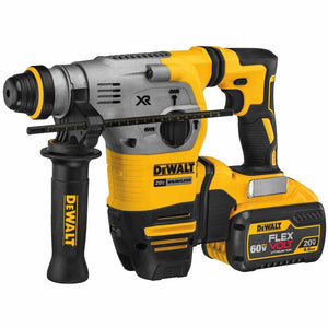 DEWALT DCH293X2 20V Max XR Brushless 1-1/8â€ L-Shape SDS Plus Rotary Hammer Kit w/9.0Ah