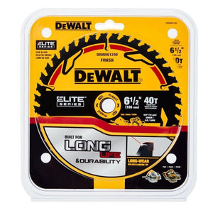 DEWALT DWAW61240 6-1/2in 40T ELITE SERIES BLADE