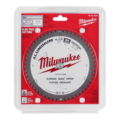 Milwaukee 48-40-4320 6-1/2in Circular Saw Blade - Aluminum