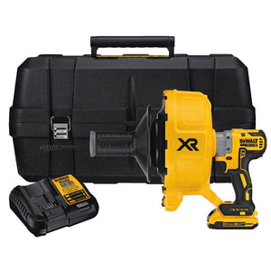 DEWALT DCD200D1 20V MAX* XRÂ® BRUSHLESS DRAIN SNAKE KIT