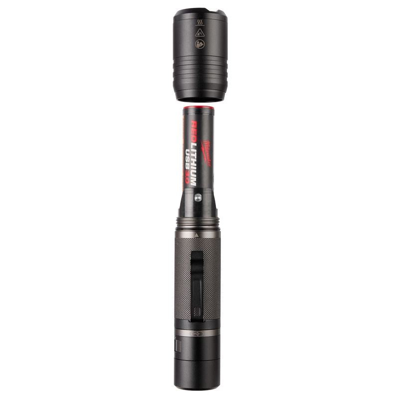 Milwaukee 2162-21 RLUSB 2000L SLIDE FOCUS FLASHLIGHT