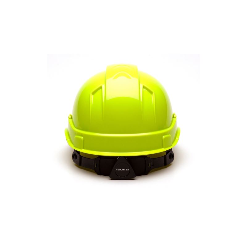 PYRAMEX HP44131C Ridgeline Cap Style Hard Hat - Hi-Viz Lime