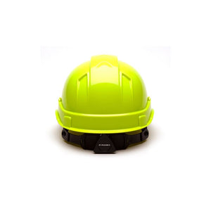 PYRAMEX HP44131C Ridgeline Cap Style Hard Hat - Hi-Viz Lime