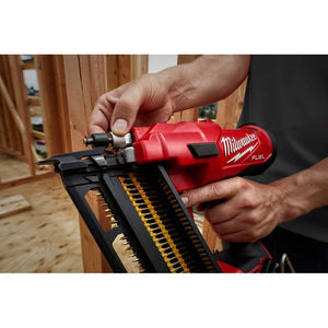 2744-21 M18 FUEL 18 Volt Lithium-Ion Brushless Cordless 21 Degree Framing Nailer Kit