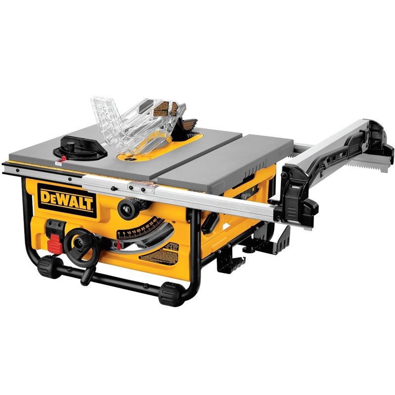 DEWALT DW745 10" Compact Job Site Table Saw with Site-Pro Modular Guarding System