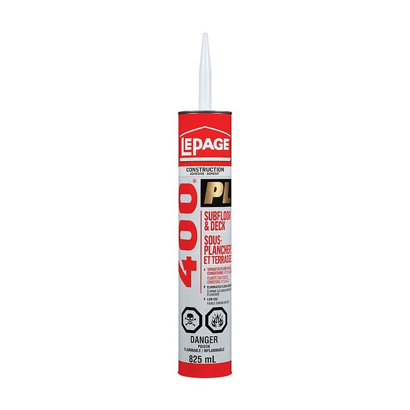 Lepage PL400 825ml Subfloor Adhesive