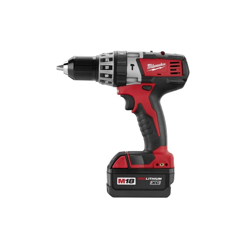 Milwaukee 2602-22 M18 Cordless Lithium-Ion  Hammer Drill/Driver Kit