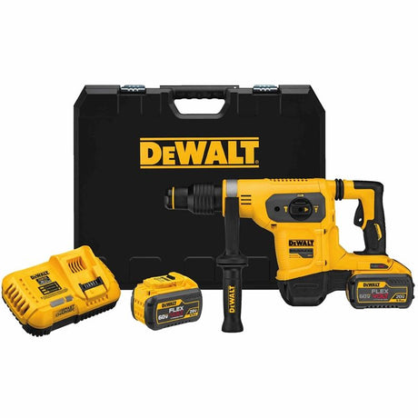 DEWALT DCH481X2 1-9/16" (40 mm) SDS MAX 60VCOMBINATION HAMMER KIT