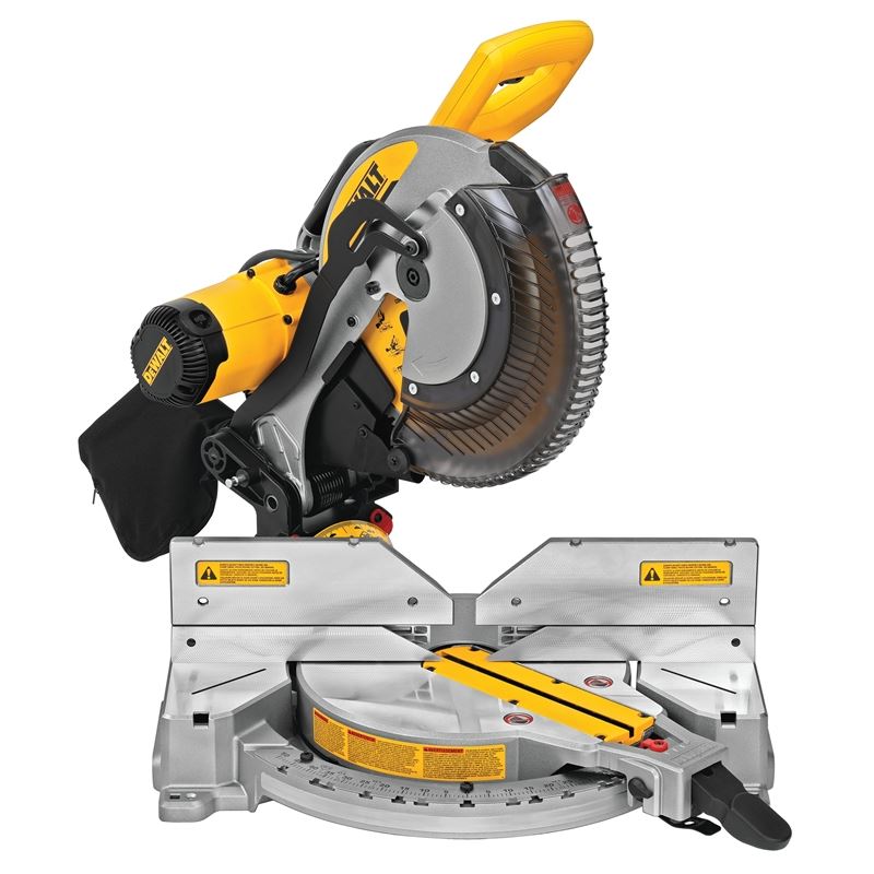 DEWALT DWS716XPS 15 Amp 12 in. Electric Double-Bevel Compound Miter Saw with CUTLINE