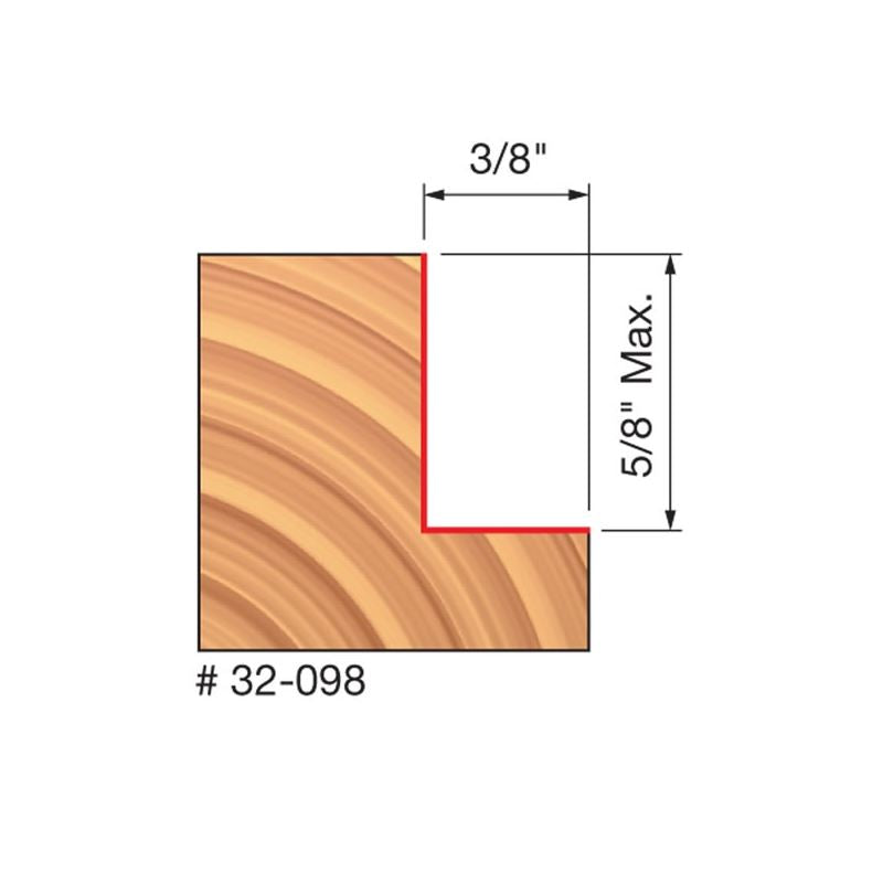 Freud | 32-098 1-1/4 (Dia.) Rabbeting Bit