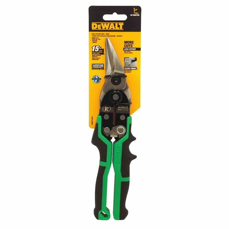 DEWALT DWHT14674 Right Cut Ergo Aviation Snip