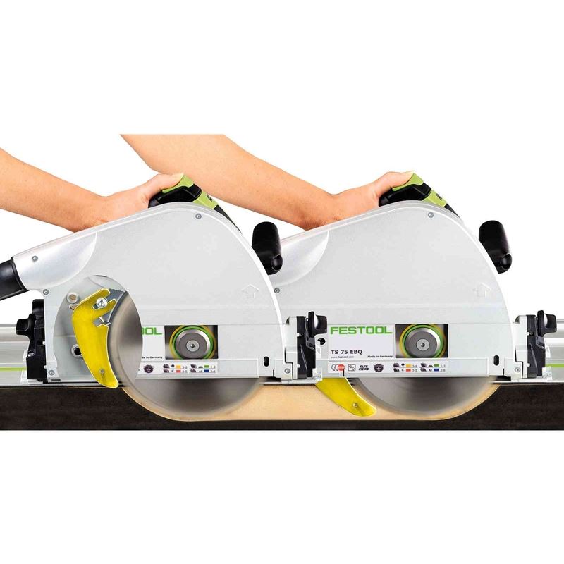 FESTOOL 575390 Plunge Cut Track Saw TS 75 EQ-F-Plus-FS