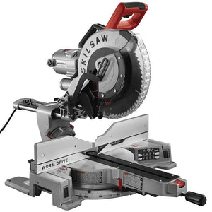 SKILSAW SPT88-01 12 In. Worm Drive Dual Bevel Sliding Miter Saw