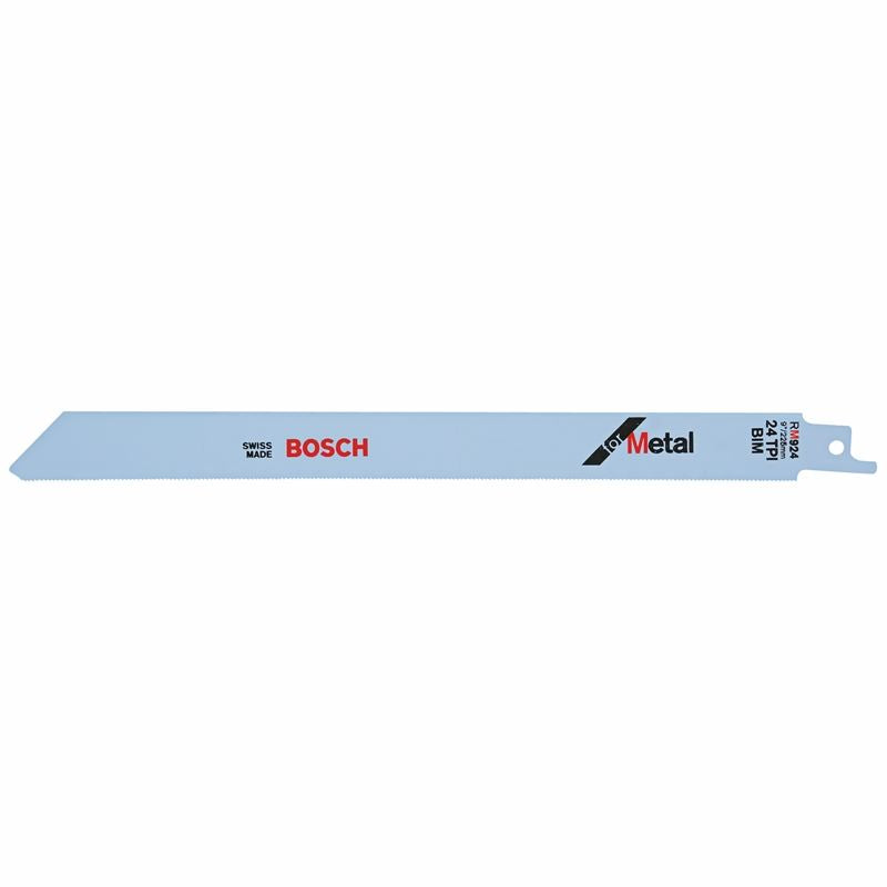 Bosch RM924 9 In. 24 TPI Metal Cutting Reciprocating Saw Blades