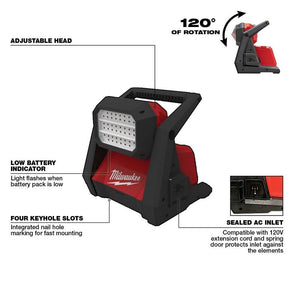 Milwaukee 2366-20 M18 ROVER Dual Power Flood Light