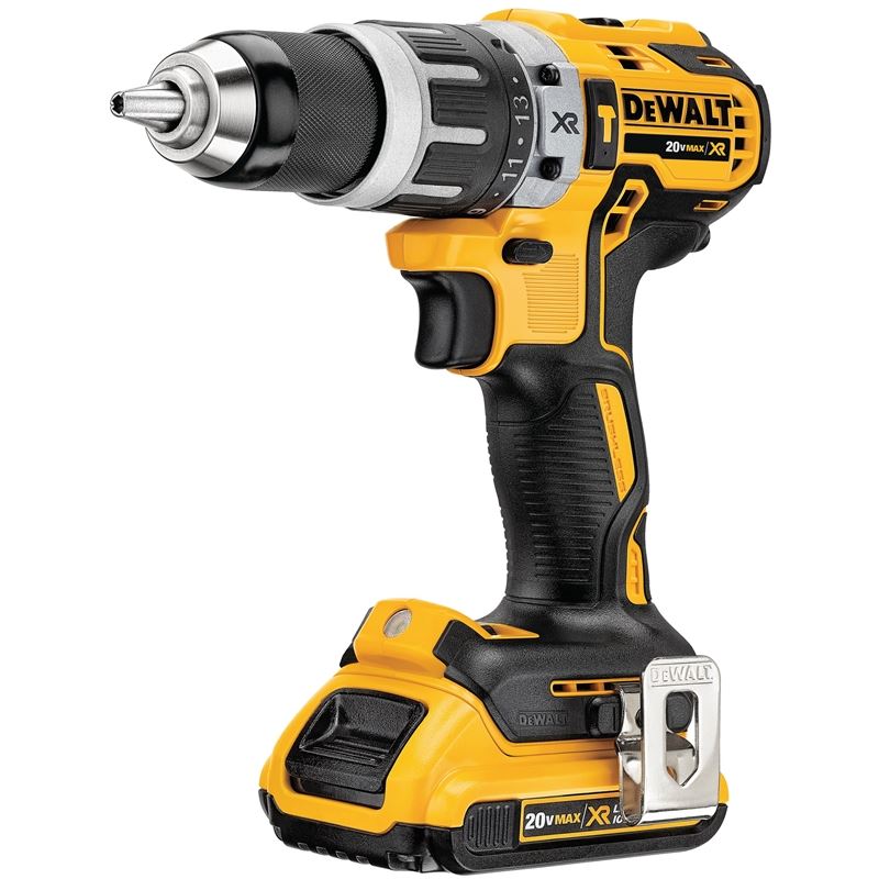 DEWALT DCD796D2 20V MAX XR LITHIUM ION BRUSHLESS COMPACT HAMMERDRILL KIT