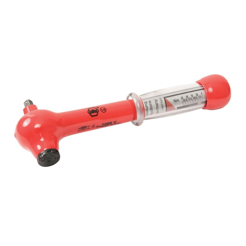 Wiha Insulated Ratcheting Torque Wrench 1/4in