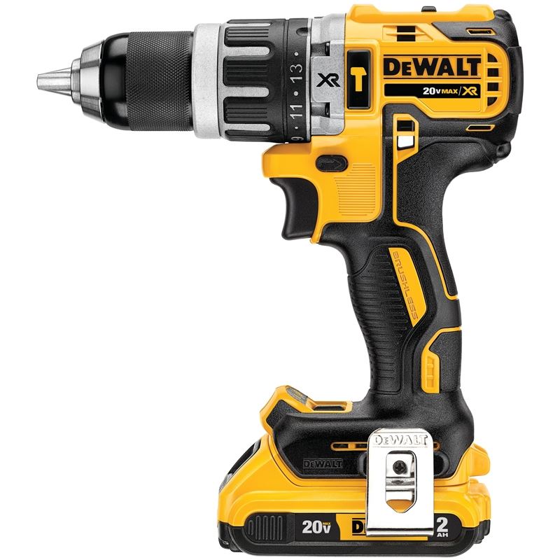 DEWALT DCD796D2 20V MAX XR LITHIUM ION BRUSHLESS COMPACT HAMMERDRILL KIT