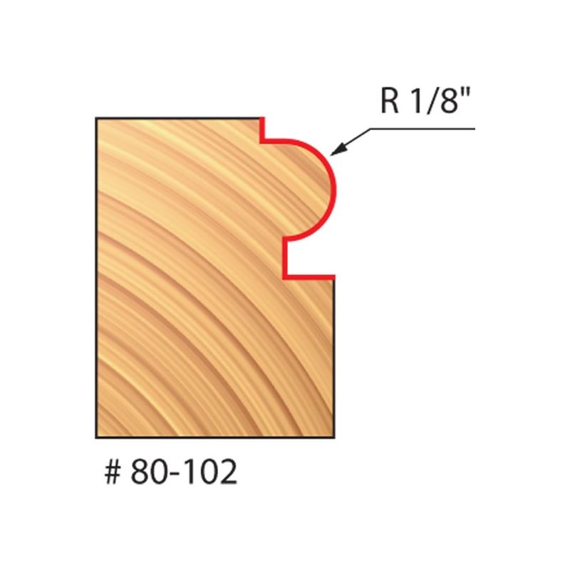 Freud | 80-102 1/8 Radius Traditional Beading Bit