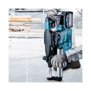 Makita HR008GZ05 40V max XGT Brushless Cordless 1-3/16in SDS-PLUS Rotary Hamer w/ DX10 Dust Extraction Attachment, AVT, AFT, AWS and XPT (Tool Only)