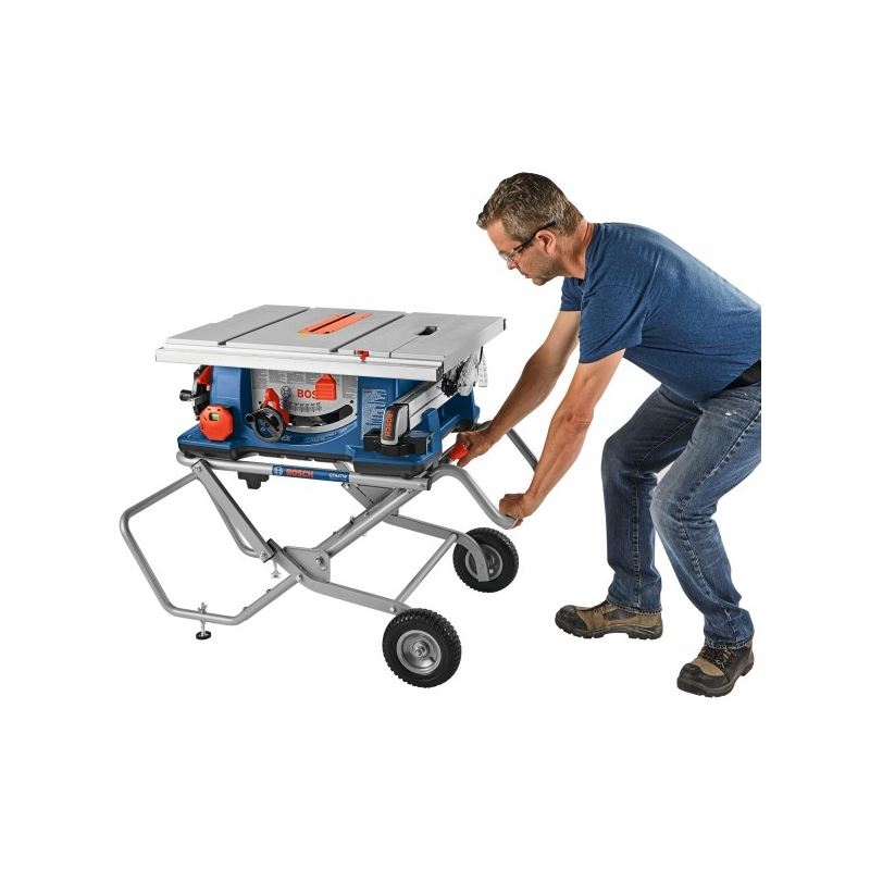 Bosch 4100XC-10 10 In. Table Saw with Gravity-Rise Wheeled Stand