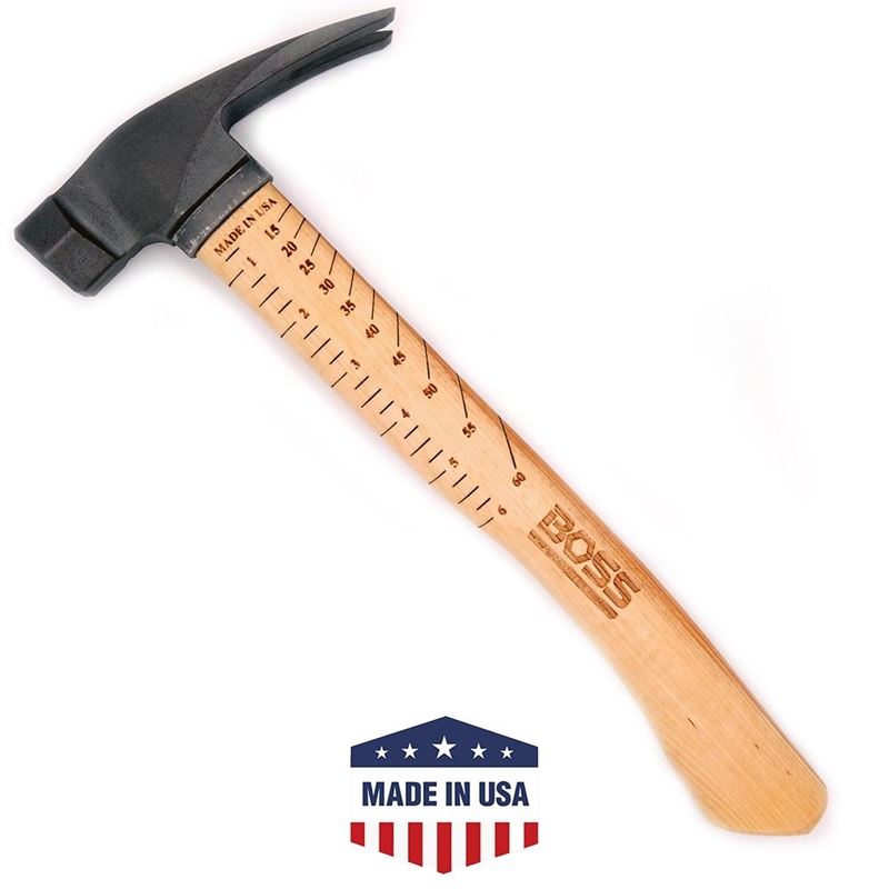 Boss BH10TIHI14 10 OZ. Titanium Hybrid Hammer Hickory Handle