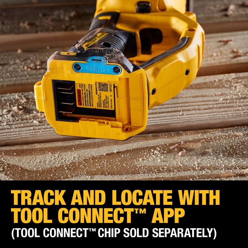 DEWALT DCD443B 20V MAX XR Brushless Cordless 7/16 in. Compact Quick Change Stud and Joist Drill with POWER DETECT Technology (Tool Only)