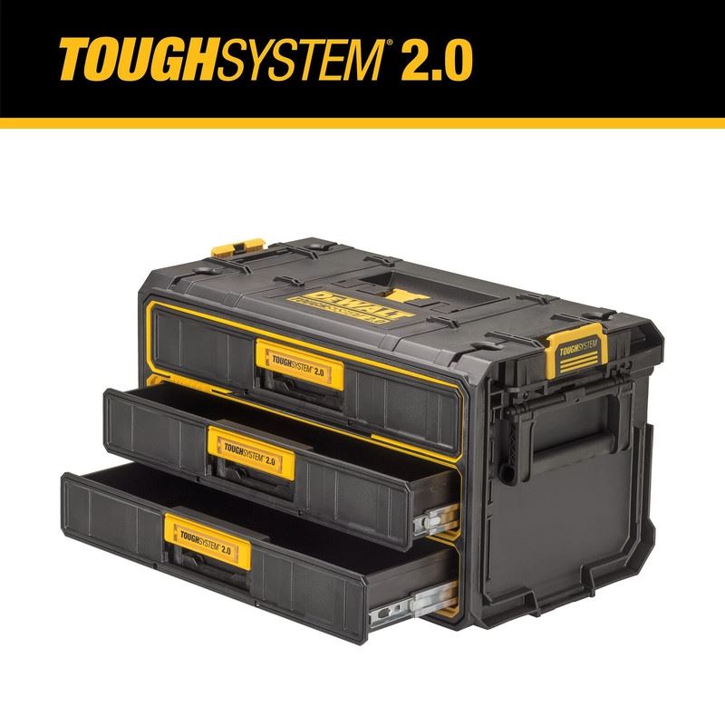 DEWALT DWST08330 TOUGHSYSTEM 2.0 Three Drawer Unit